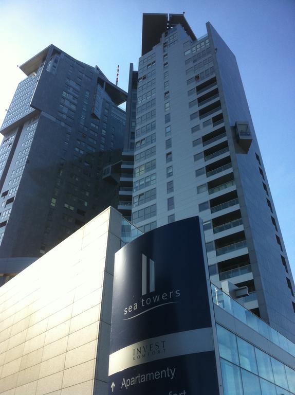 Apartament Sea Towers グディニャ エクステリア 写真